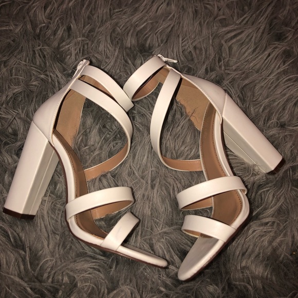 Charlotte Russe Shoes - White heels
